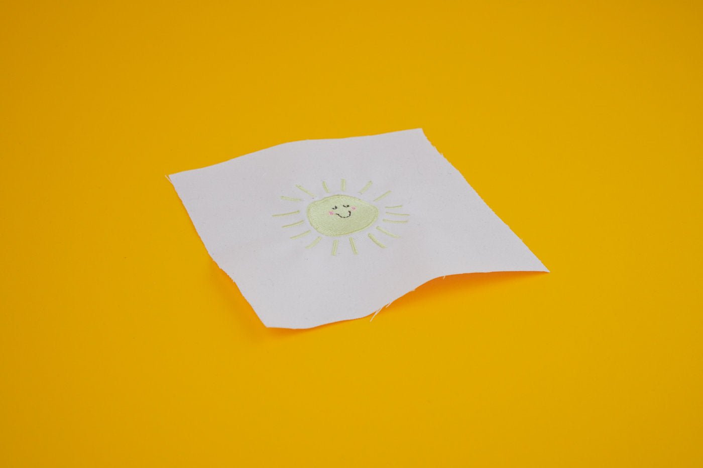 Stickdatei Sonne
