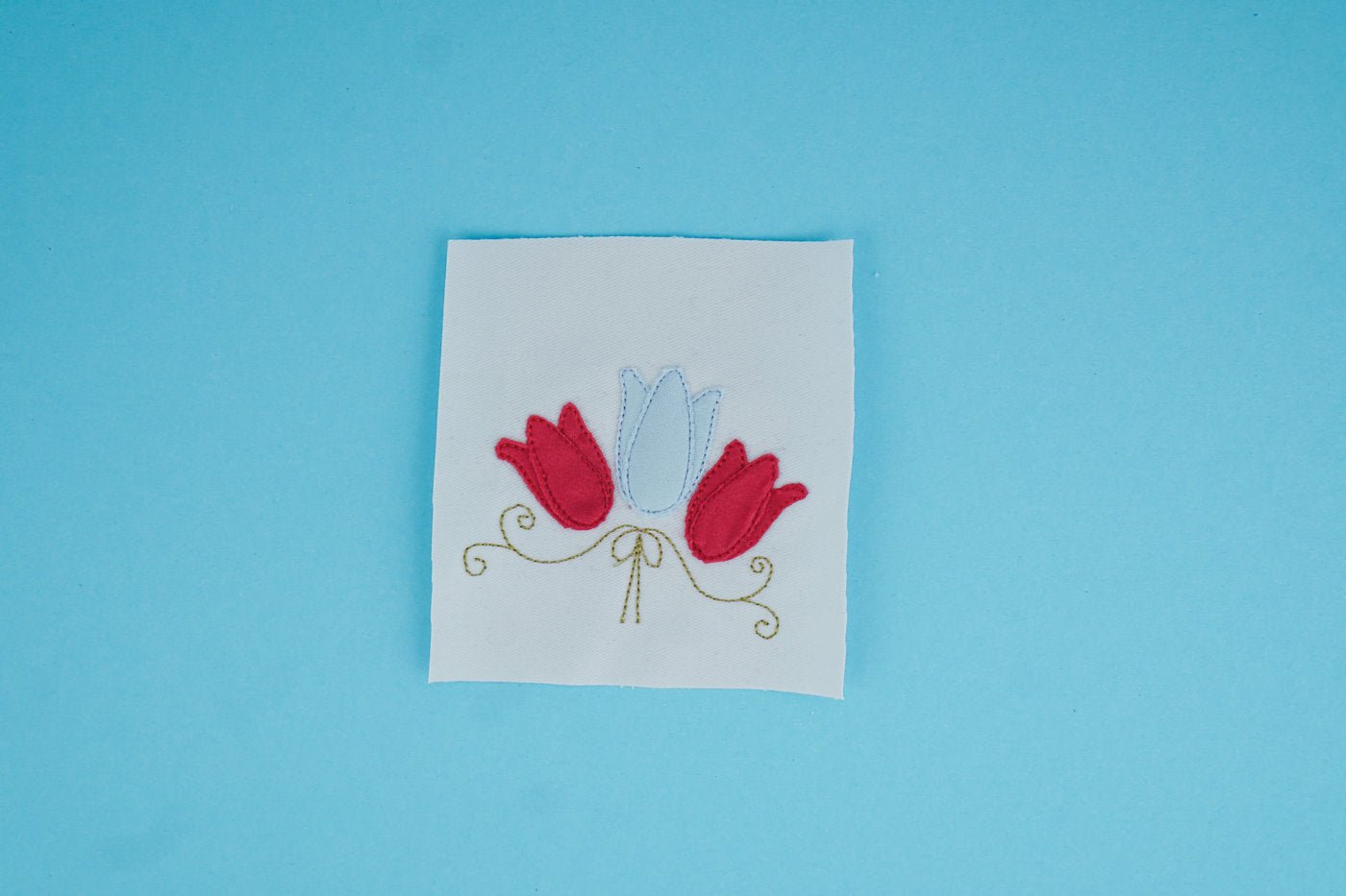 Stickdatei Tulpe Ornamente