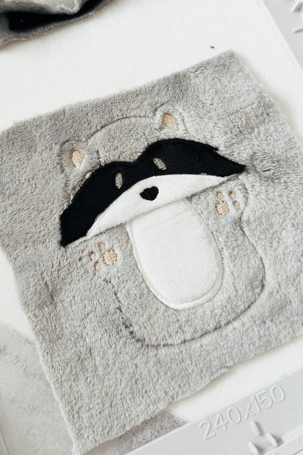 ITH Stickdatei Waschbär - Make ma!