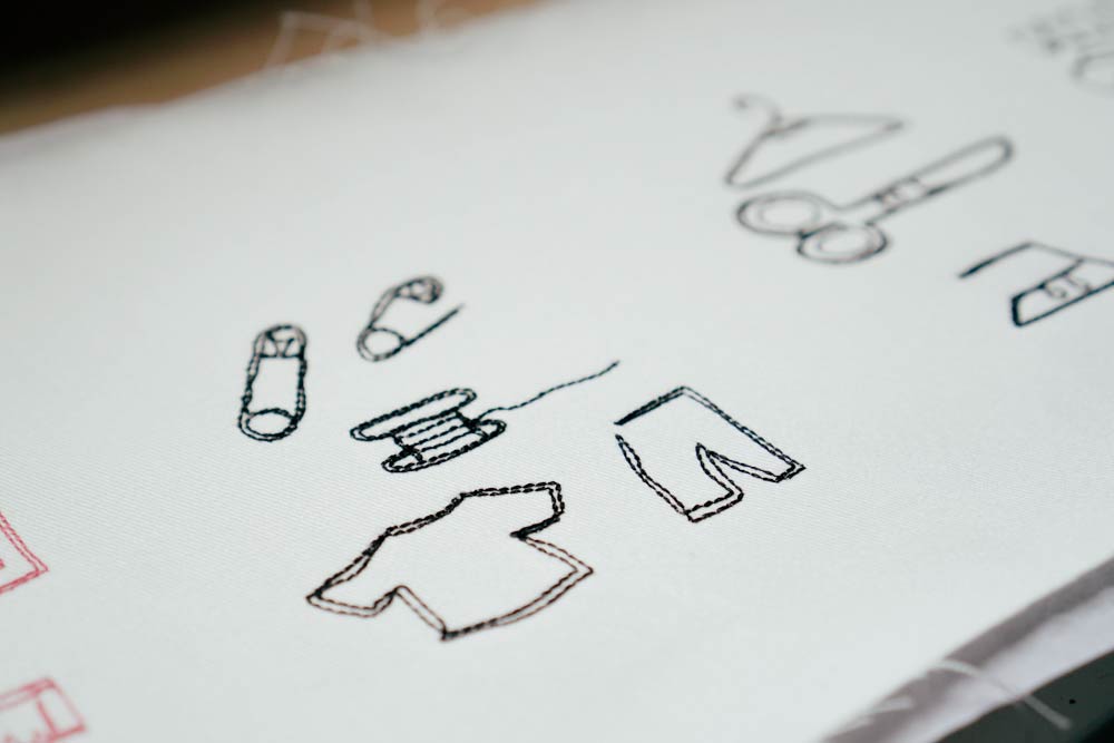 Stickdatei Stickdoodles von Seemannsgarn Handmade