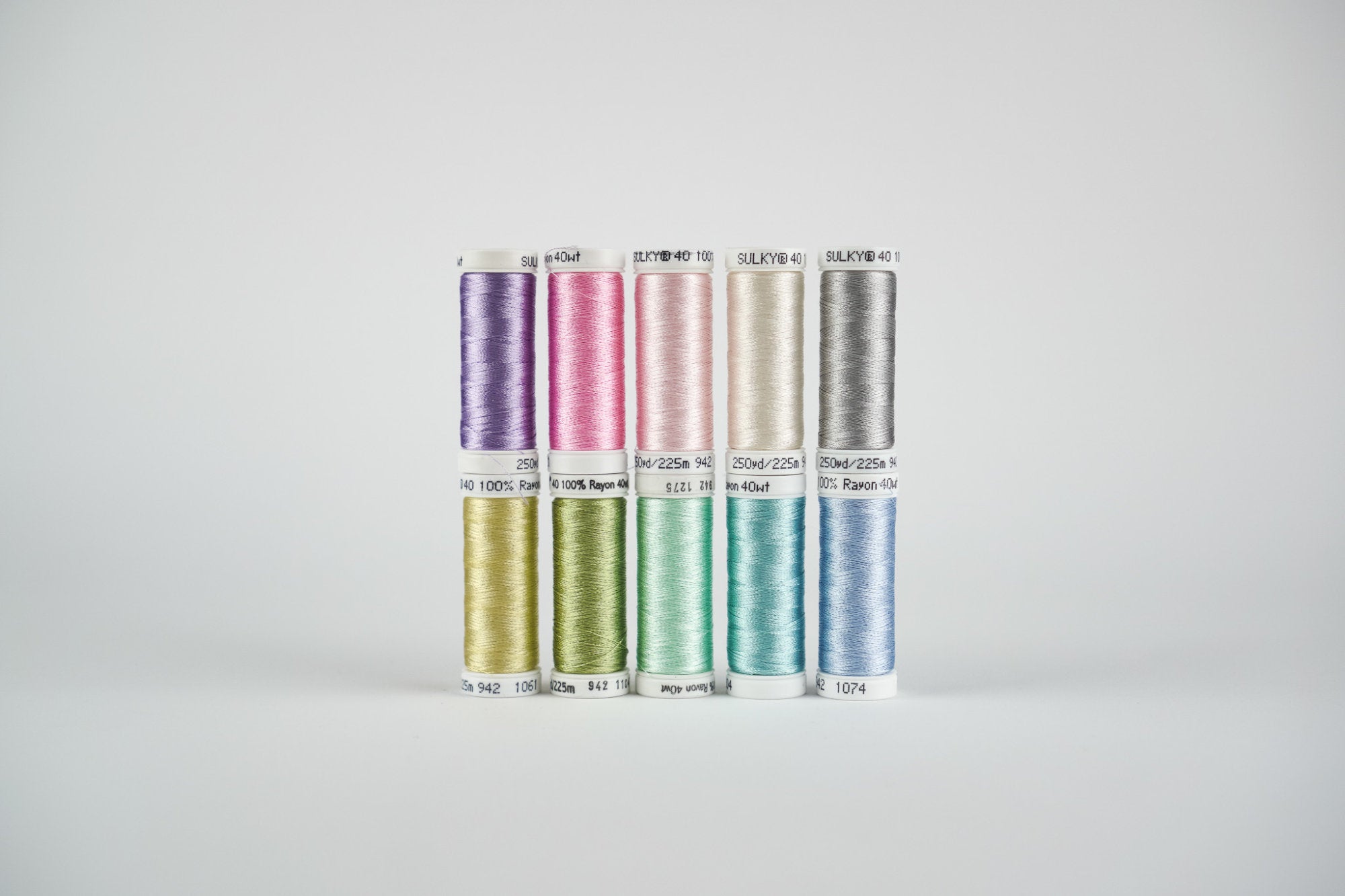Stickgarn Pastell Set