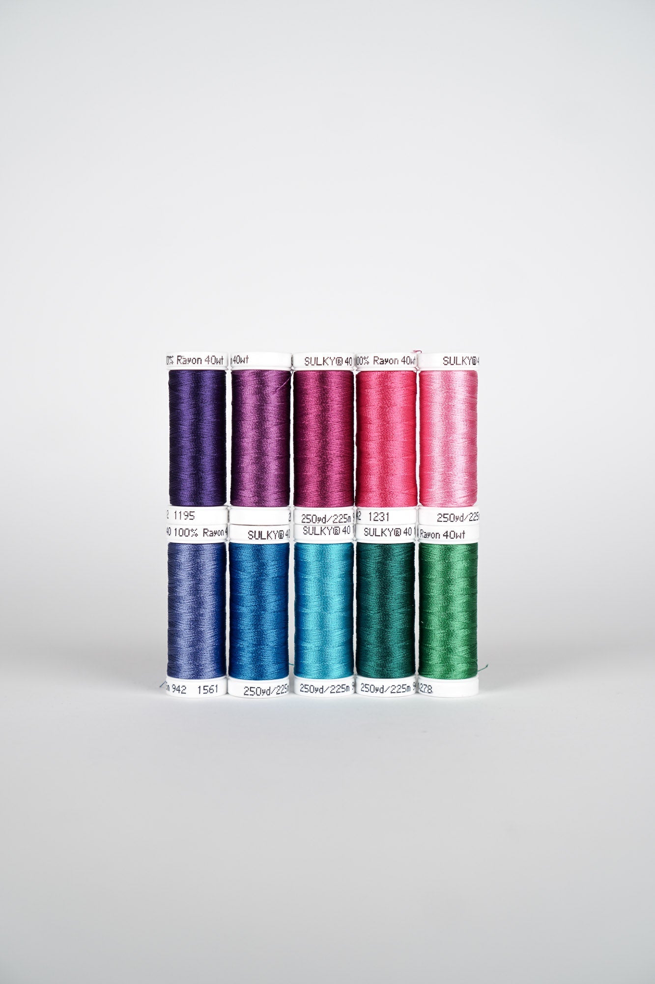 Stickgarn Set »MERMAID« (Rayon 40) - Make ma!