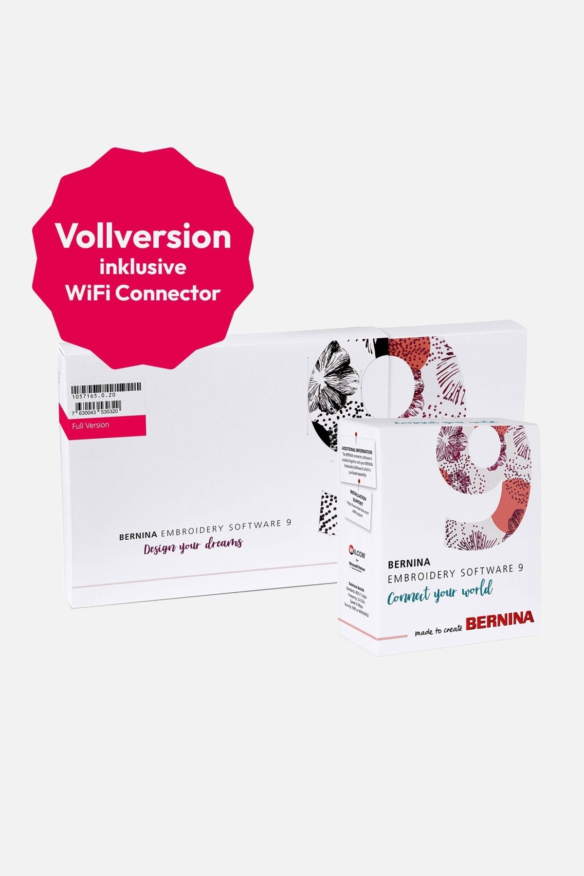 BERNINA V9 Designer Plus Sticksoftware (inkl. WiFi-Gerät) - Make ma!