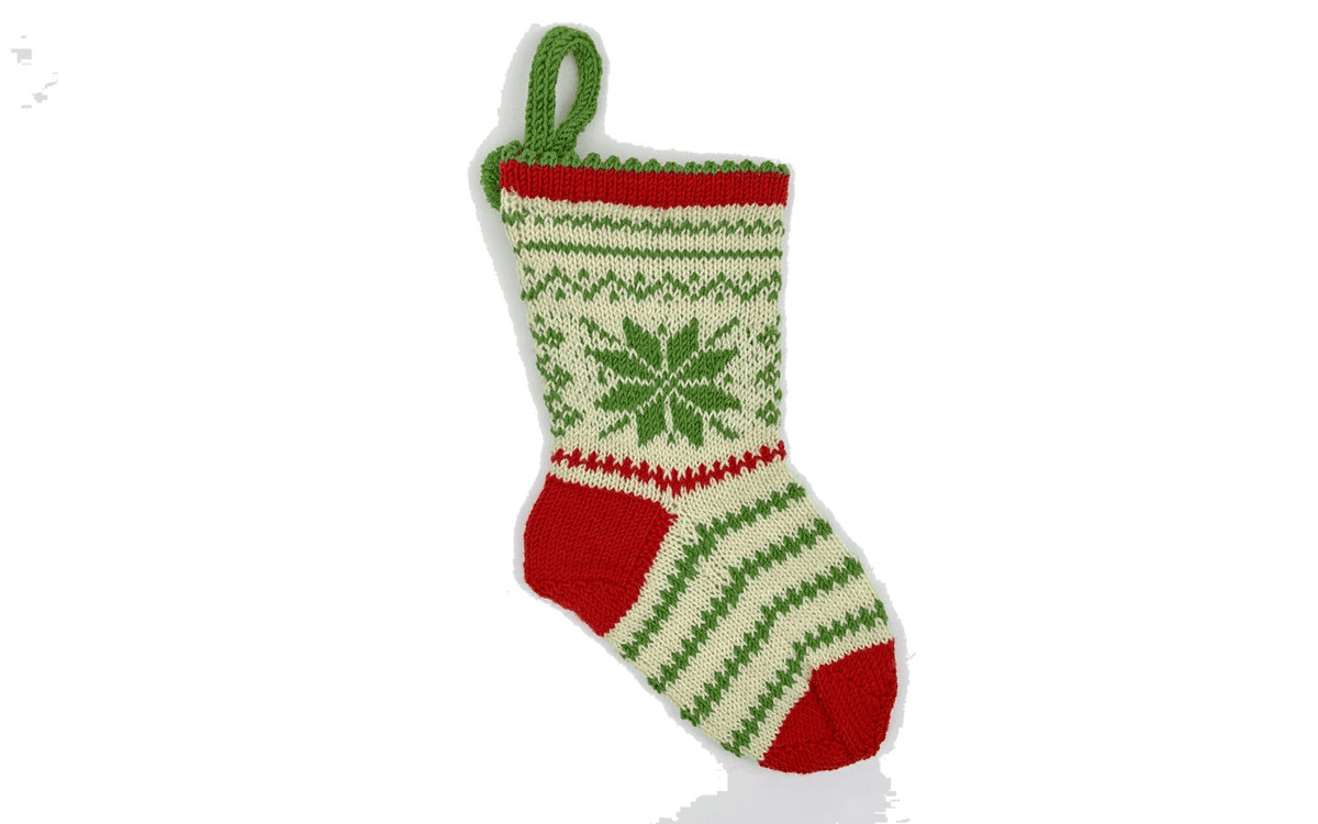 Strickanleitung JULSTRUMPA (PDF), vue du produit