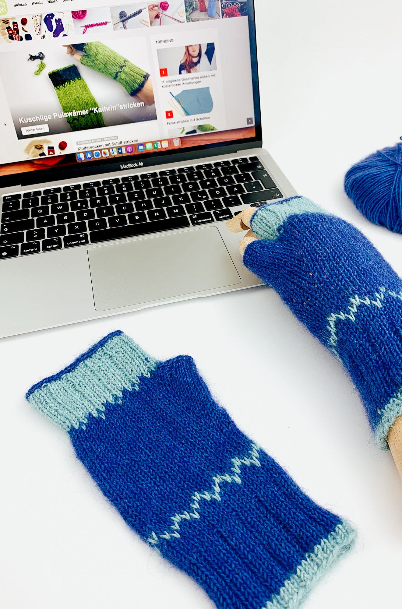 Strickanleitung Pulswärmer »Kathrin«