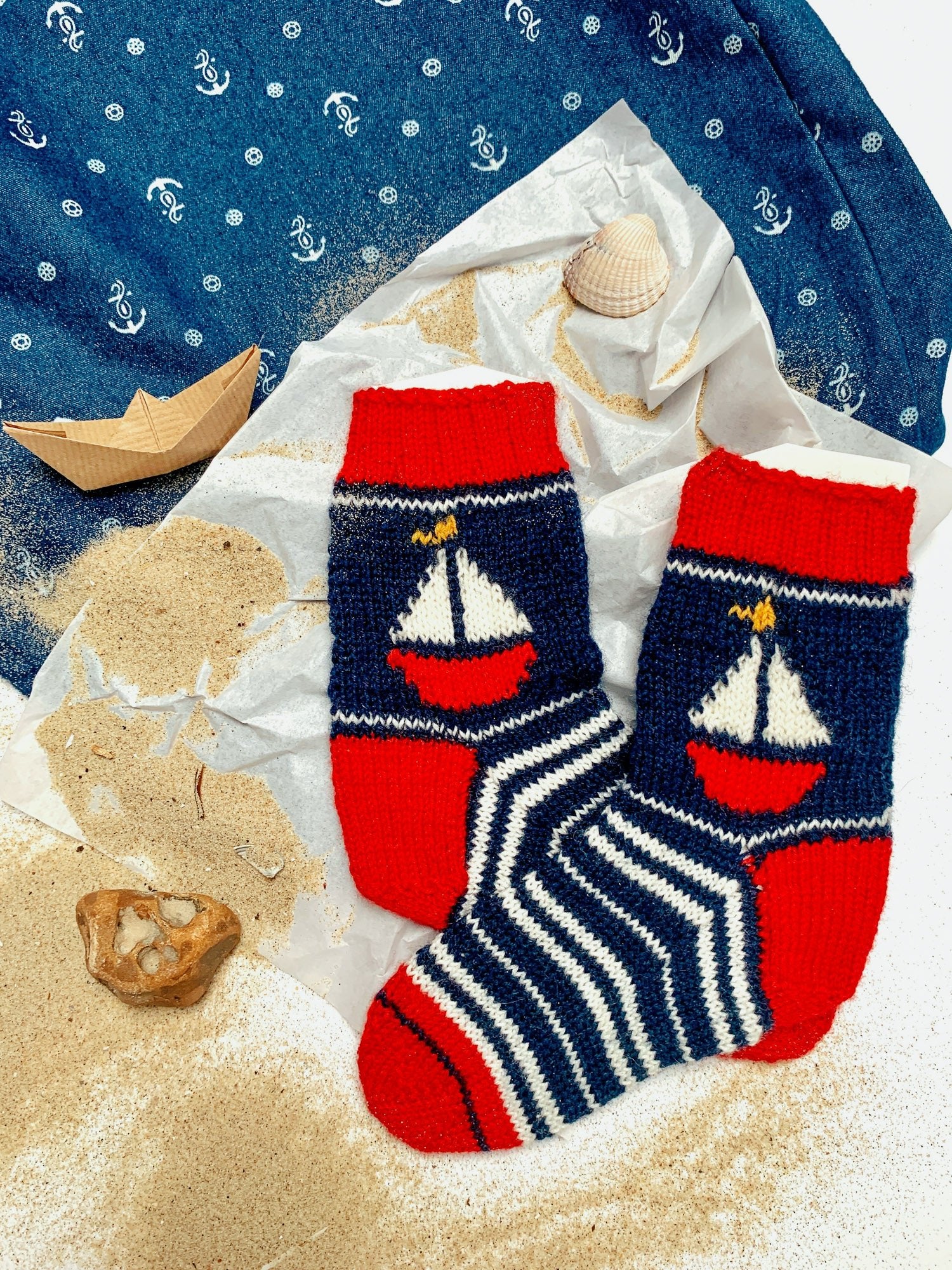 Strickanleitung Kindersocken FIETJE (PDF) - Make ma!
