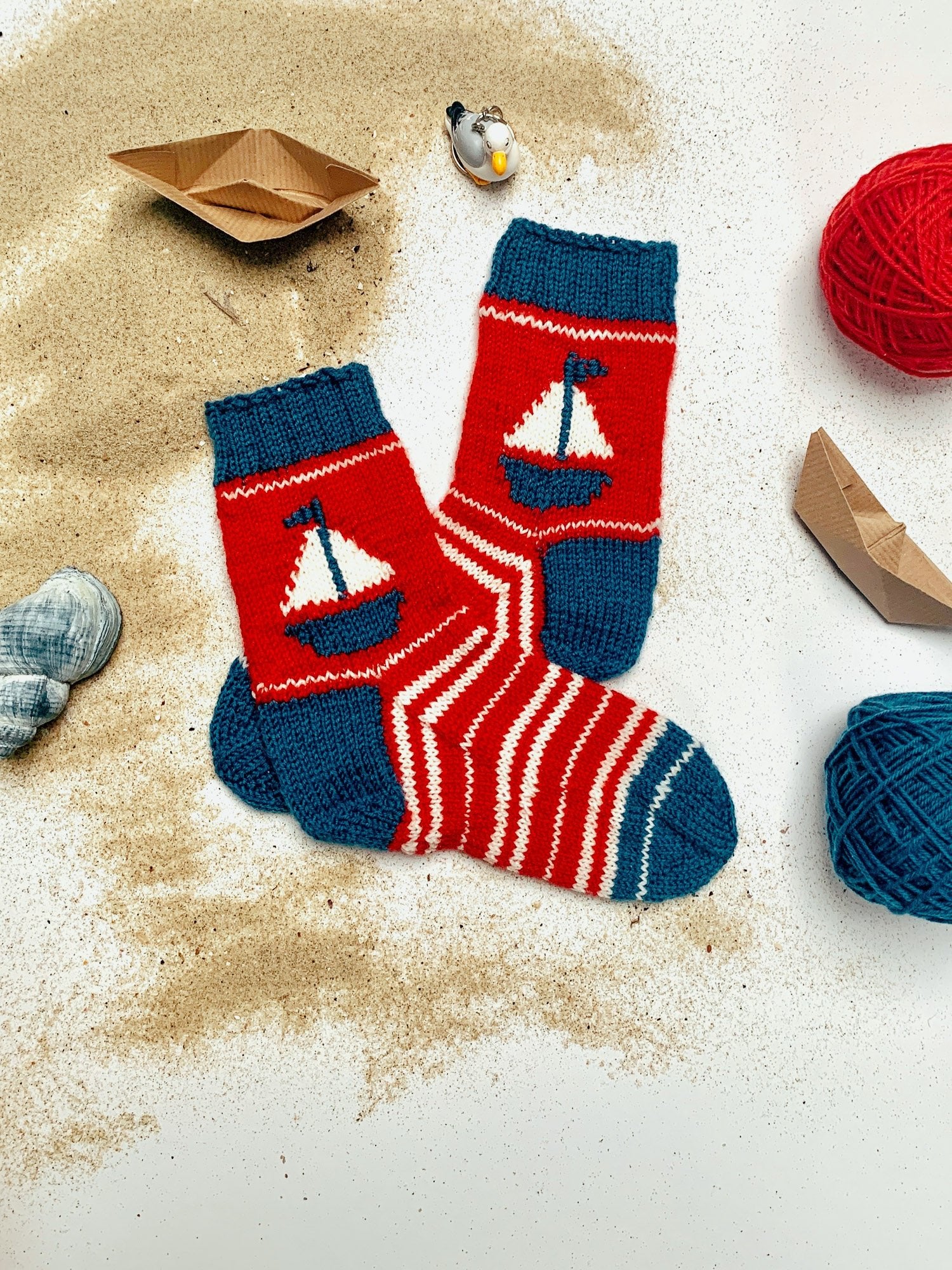 Strickanleitung Kindersocken FIETJE (PDF) - Make ma!