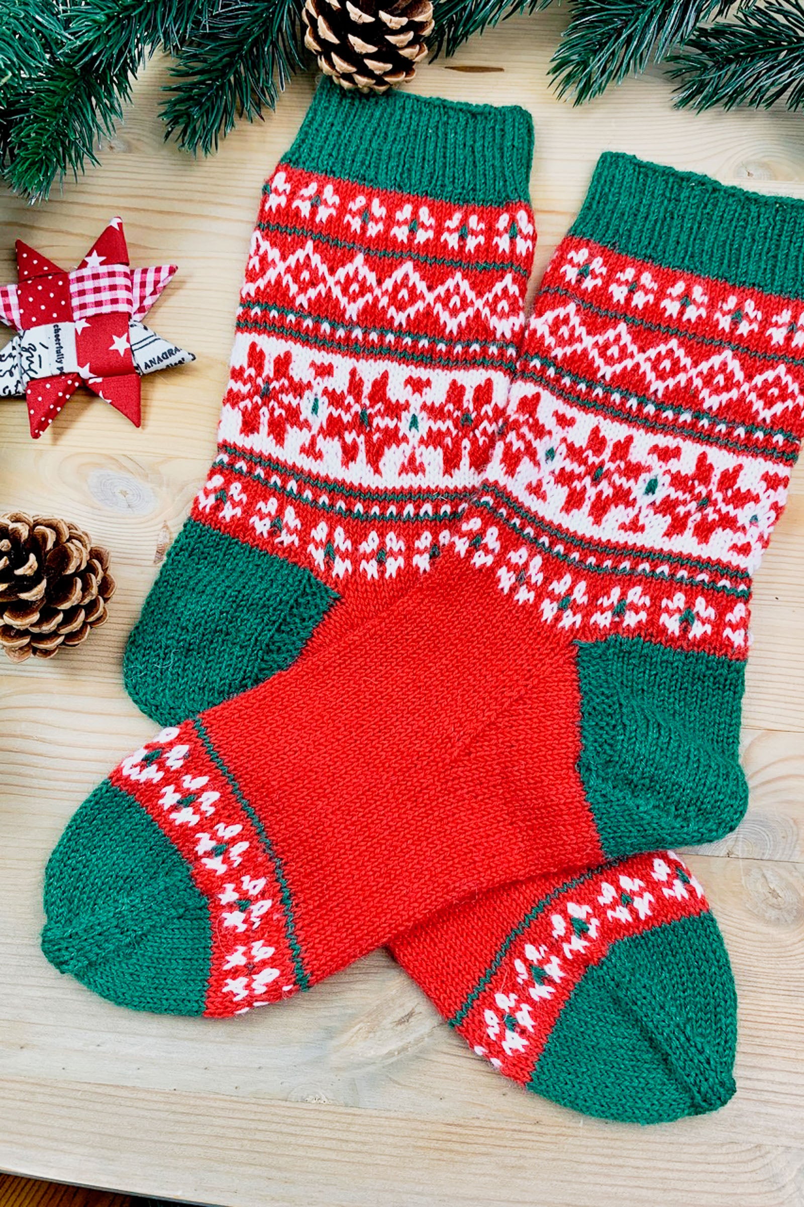 Strickanleitung Santas LieblingsSocks
