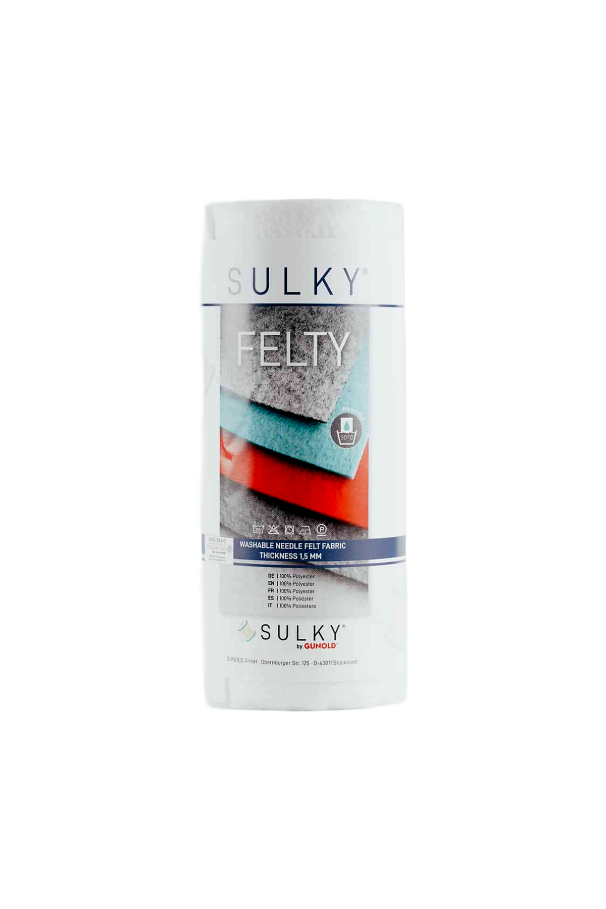 Sulky FELTY Stickfilz in Weiß – freigestellte Produktansicht