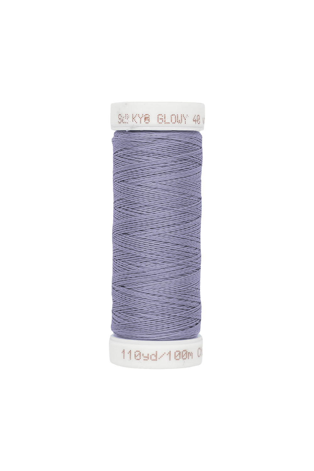 SULKY GLOWY Stickgarn 100 m – Farbe 0206 auf Snap-Spule