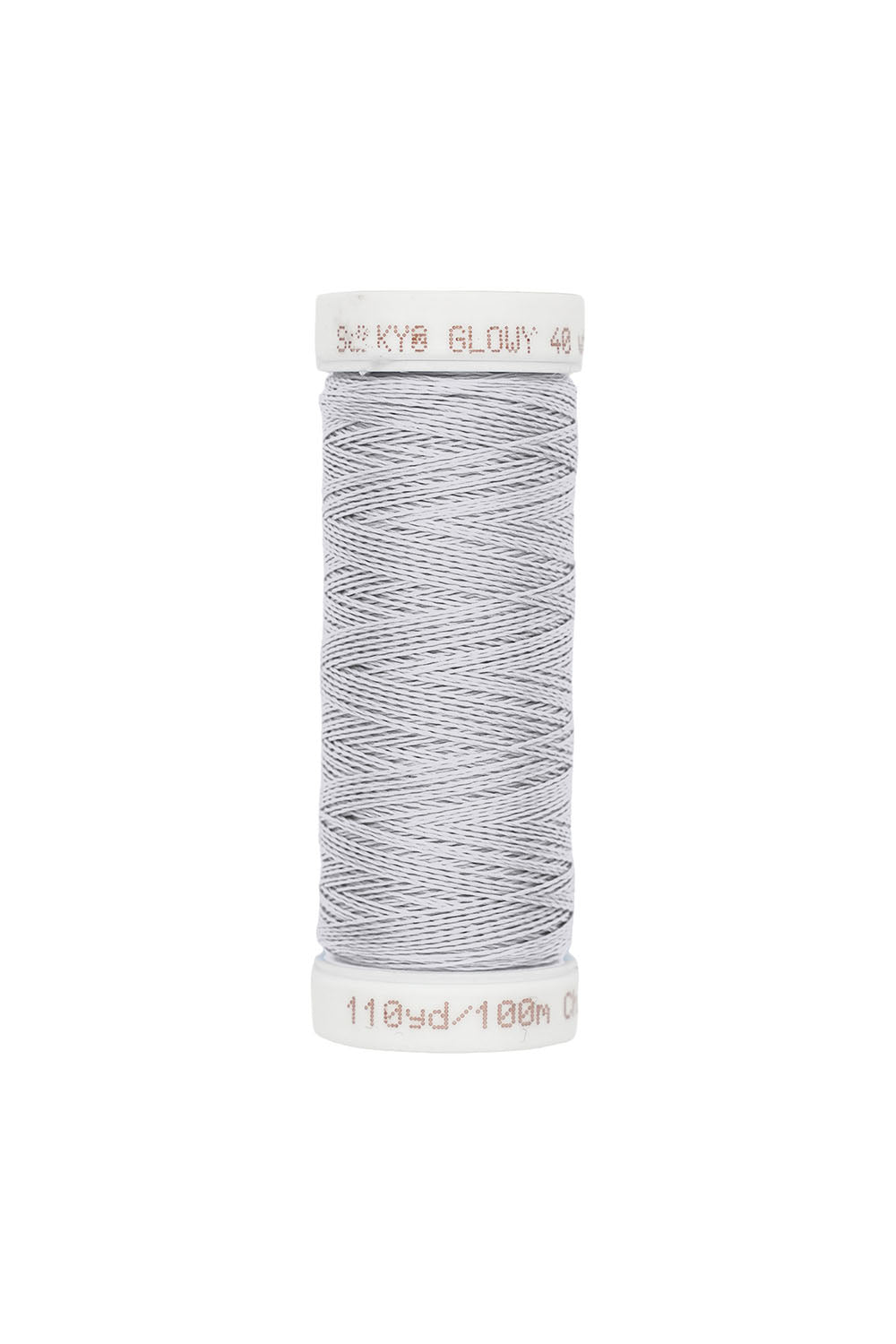 SULKY GLOWY Stickgarn 100 m – Farbe 1802 auf Snap-Spule