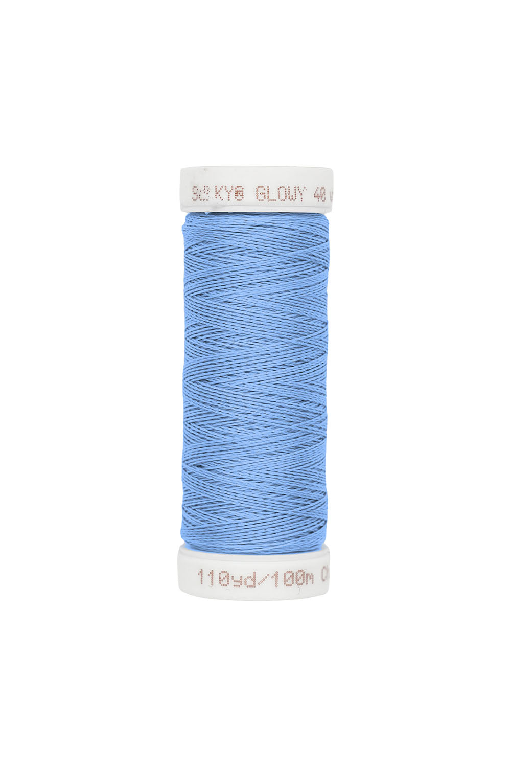 SULKY GLOWY Stickgarn 100 m – Farbe 1808 auf Snap-Spule