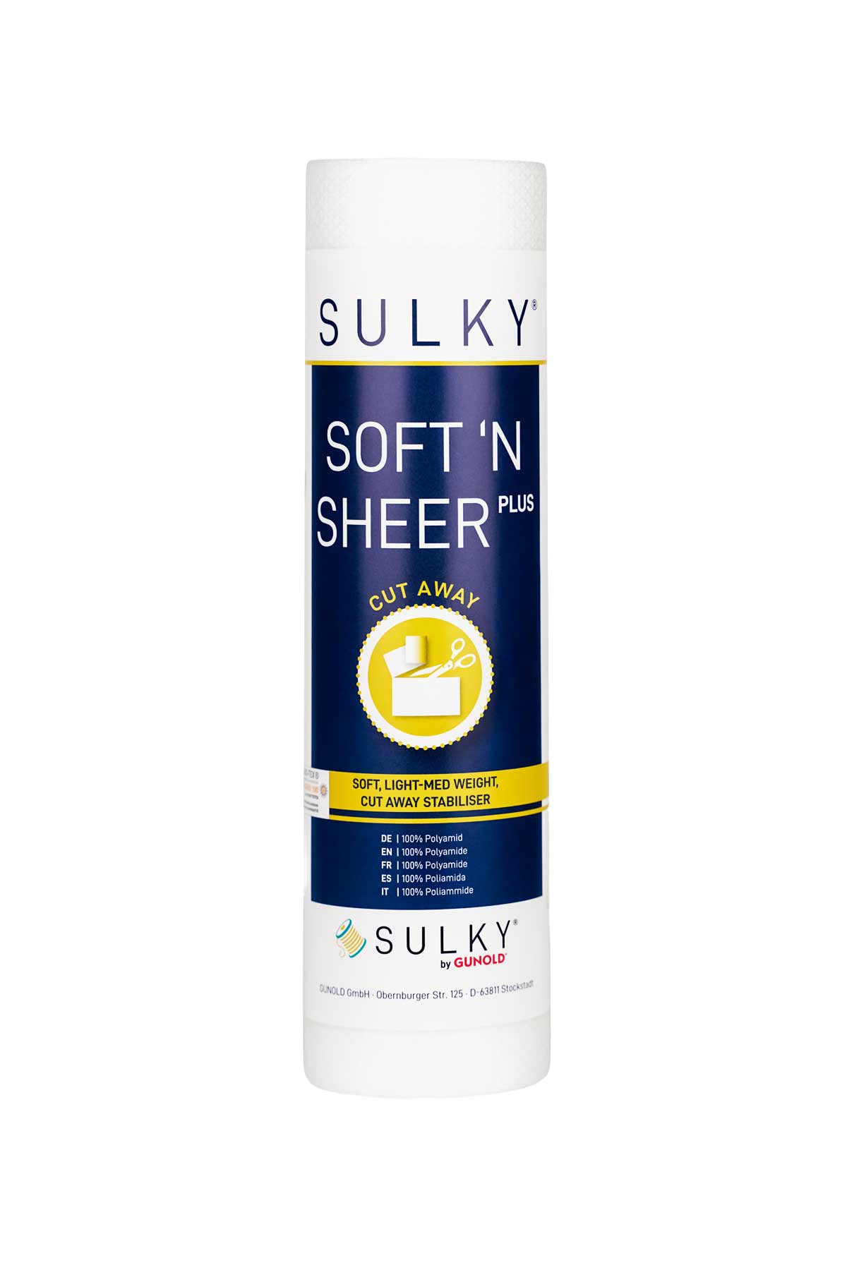Sulky Soft'n Sheer Plus – Schneidvlies für dehnbare Stoffe in product view