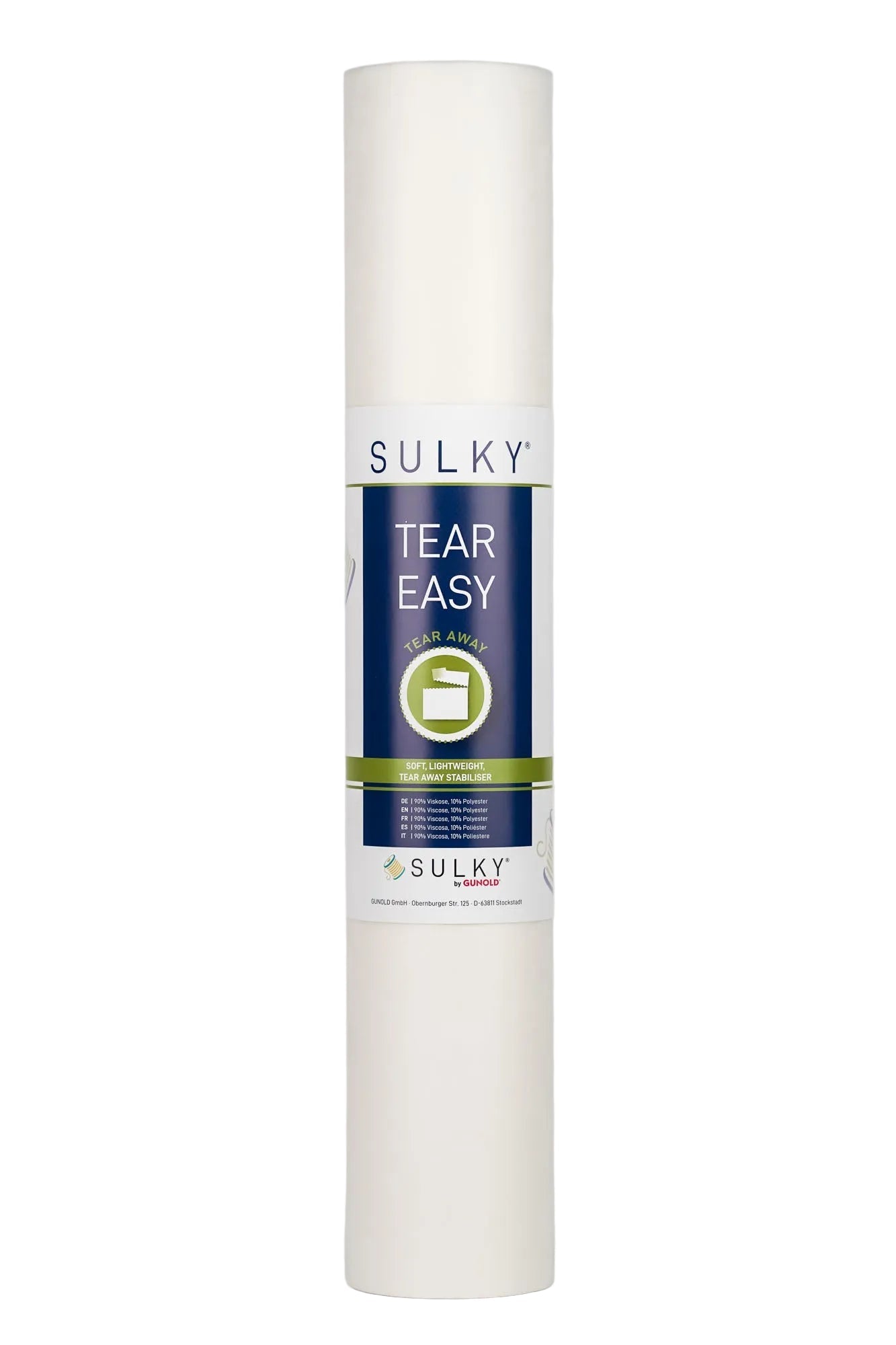 Sulky Tear Easy – dünnes Reißvlies für nicht-dehnbare Stoffe - Make ma!