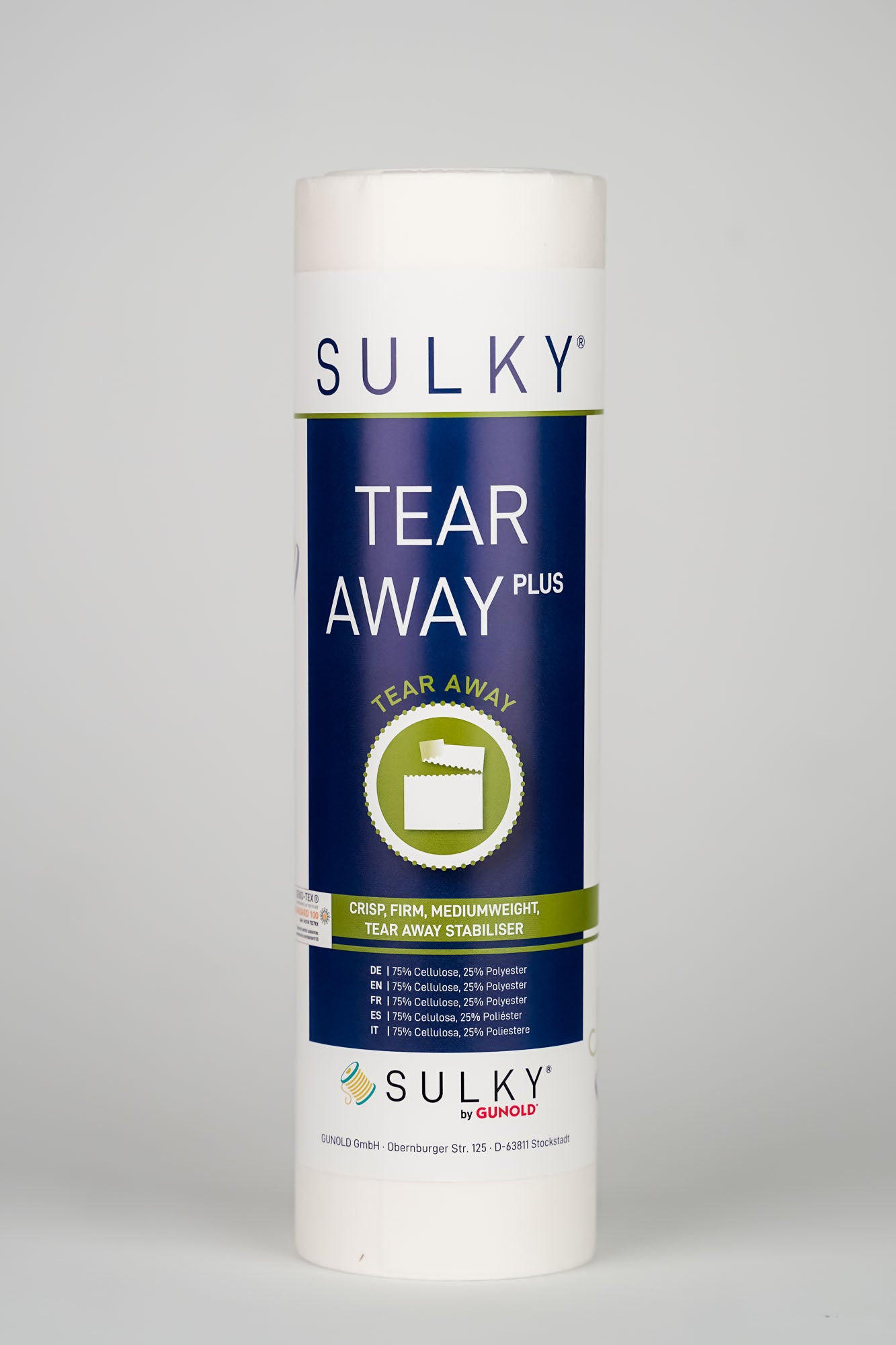 Sulky TEAR AWAY PLUS (25 cm x 10m) weiß