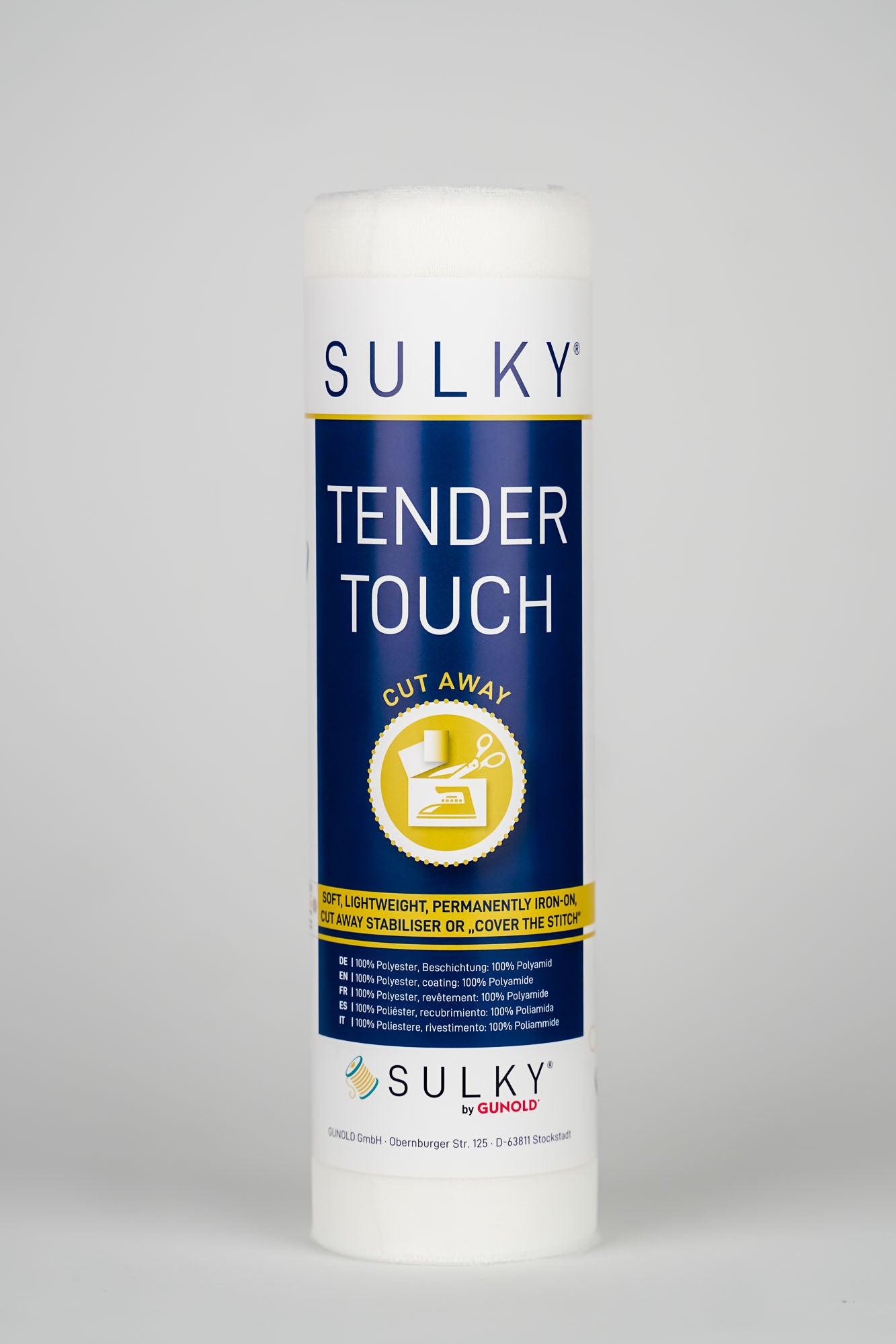 Sulky Tender Touch erősítés, 25cm x 5m, Fehér színű Sulky Tender Touch erősítés, 25cm x 5m, Fehér színű