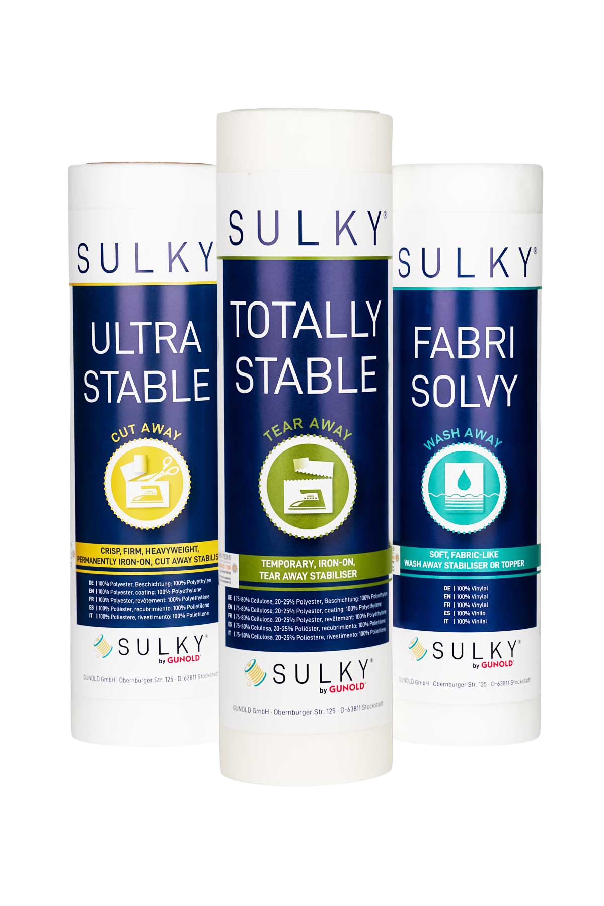 Sulky Stickvlies für Fortgeschrittene (Set) in Produktansicht