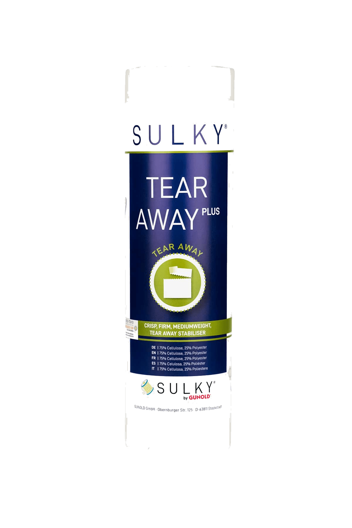 Sulky Tear Away Plus in Produktansicht