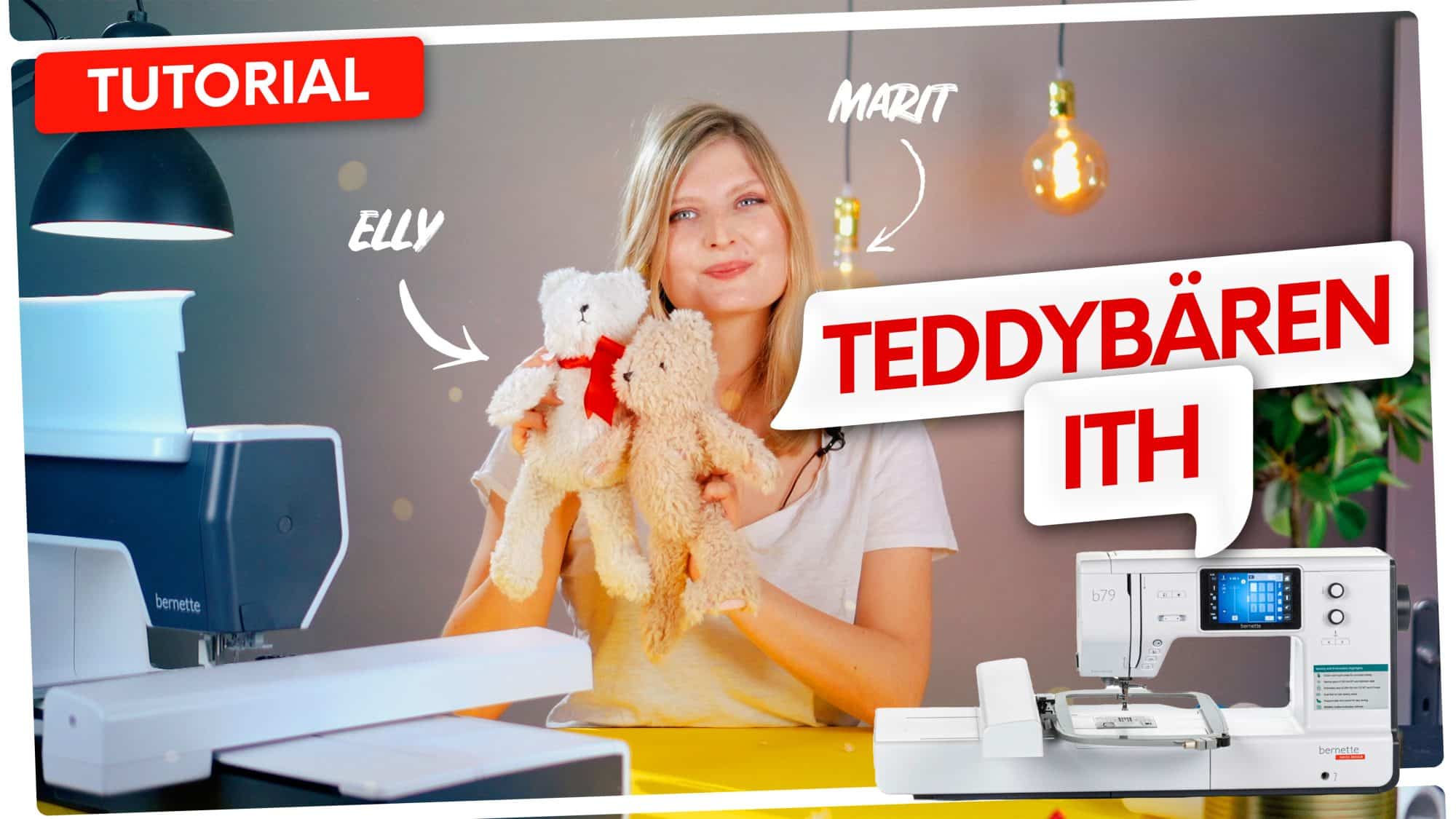 Videokurs: Teddy ITH sticken - Make ma!