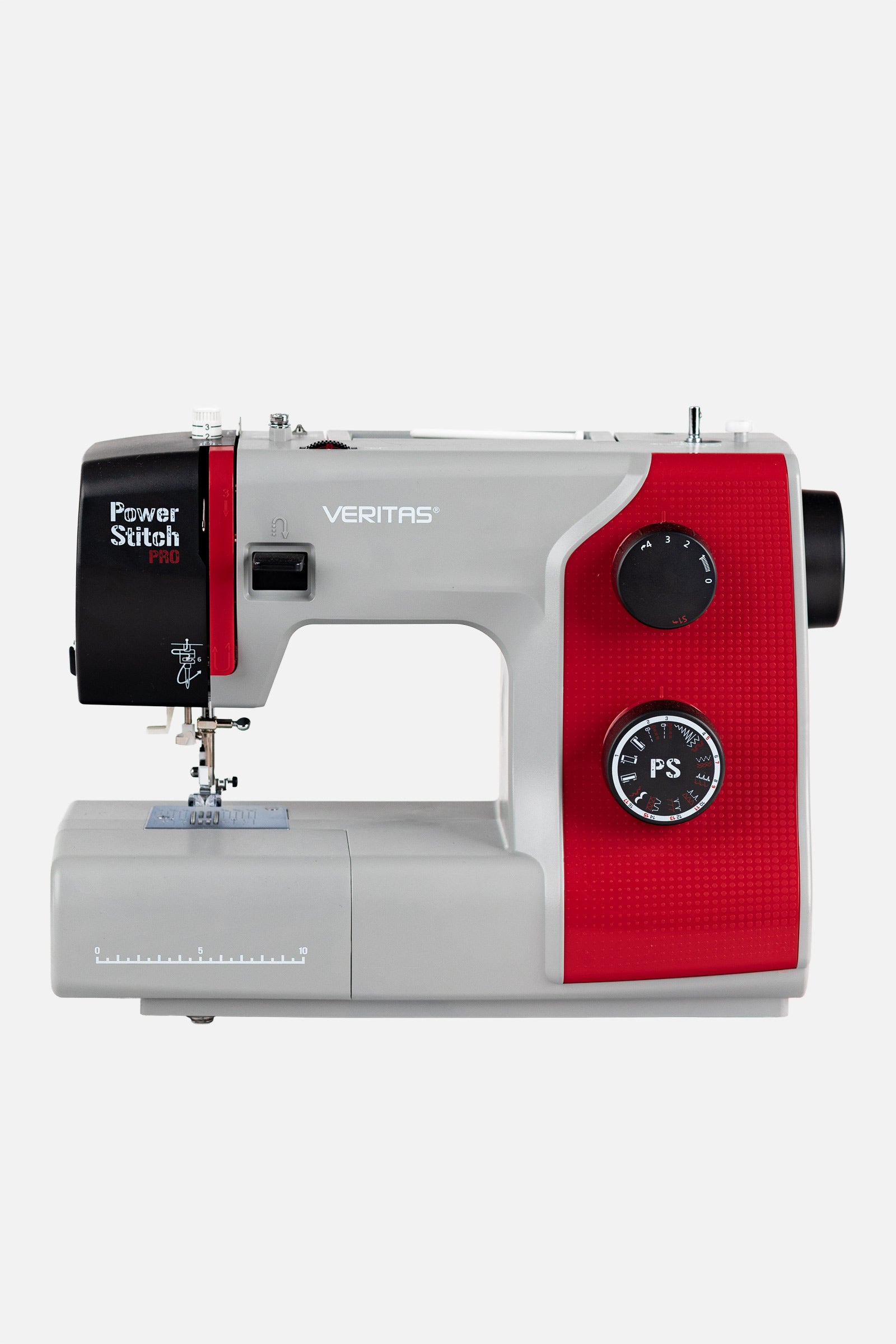VERITAS Power Stitch Pro eine starke Nähmaschine für schwere Stoffe wie Jeans, Leder dank des starken 90 W Motors
