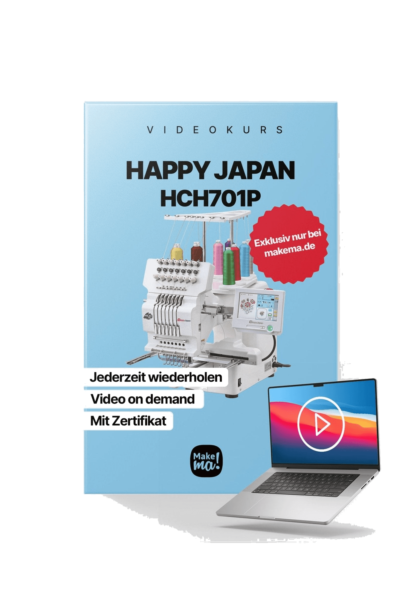 Videokurs happy Japan HCH701P / HCS3-1201 in product view