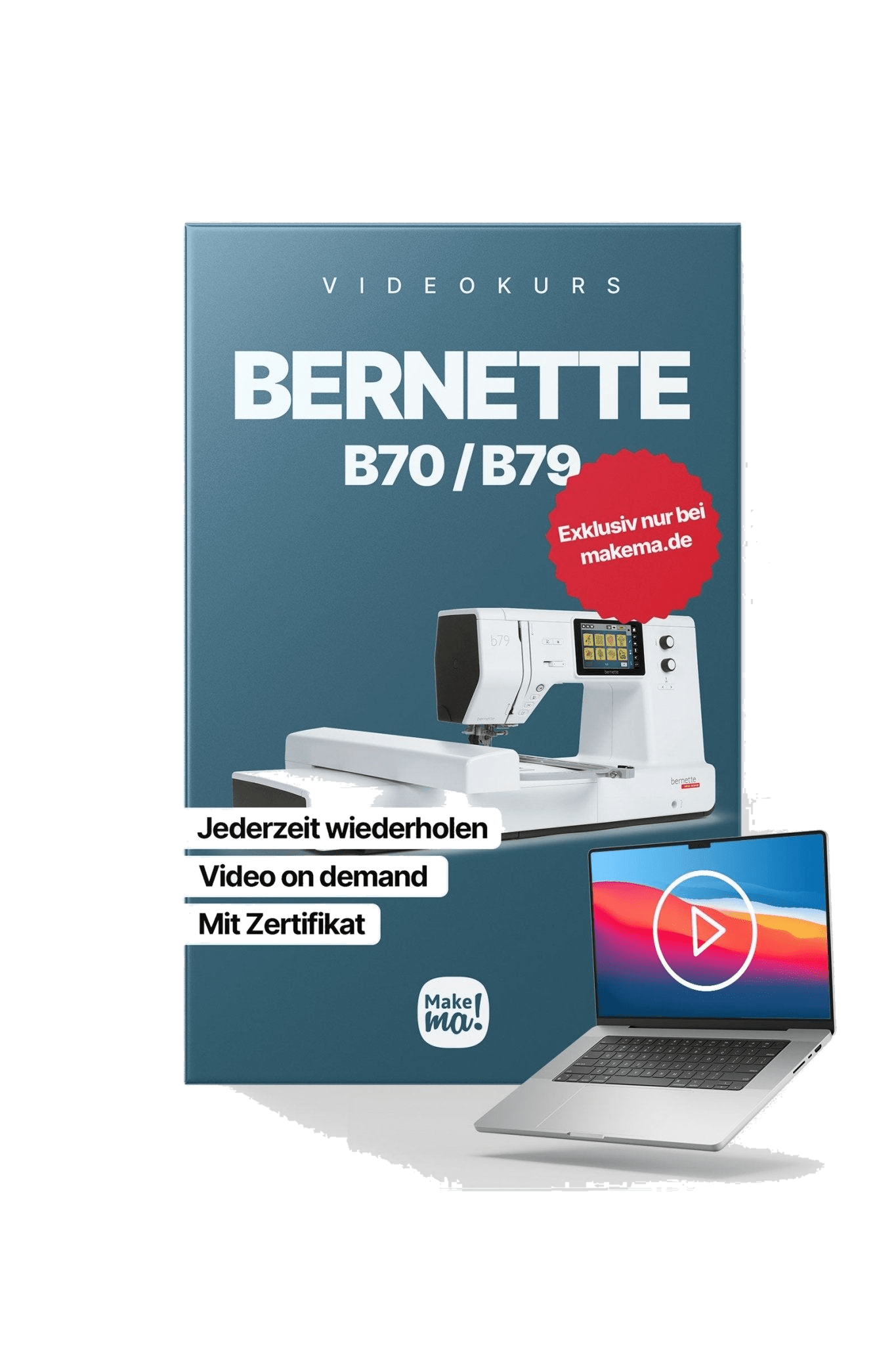 Videokurs zur bernette b70 / b79 in Produktansicht