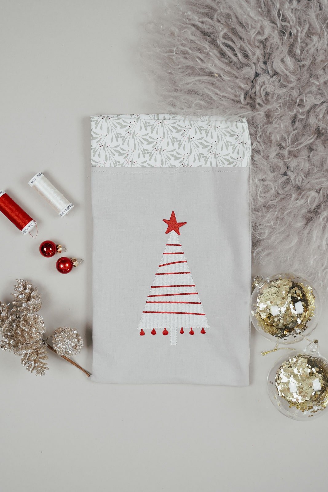 Stickdatei Moderner Weihnachtsbaum - Make ma!