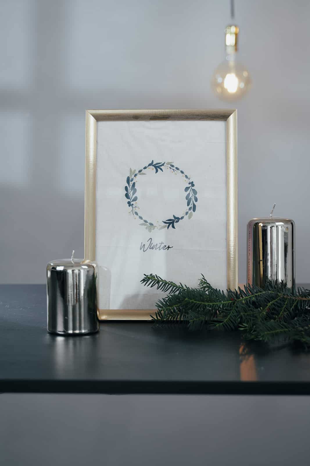 Stickdatei Winterkranz - Make ma!