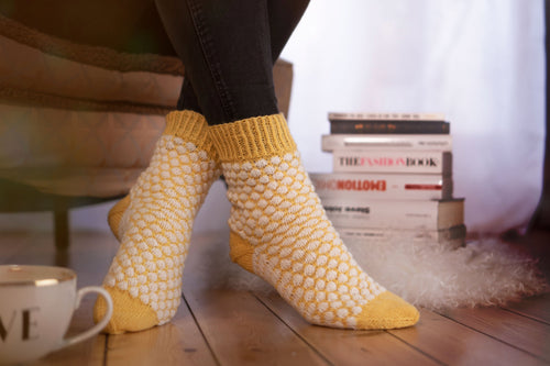 Strickanleitungen für Top-down Socken - Make ma!