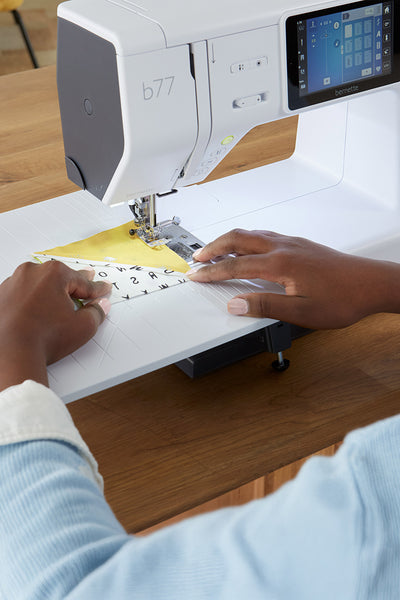 Präzises Nähen & Quilten mit der Bernette B77