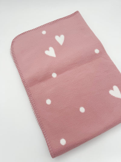Babydecke Love - 100% Bio-Baumwolle – 70 × 100 cm