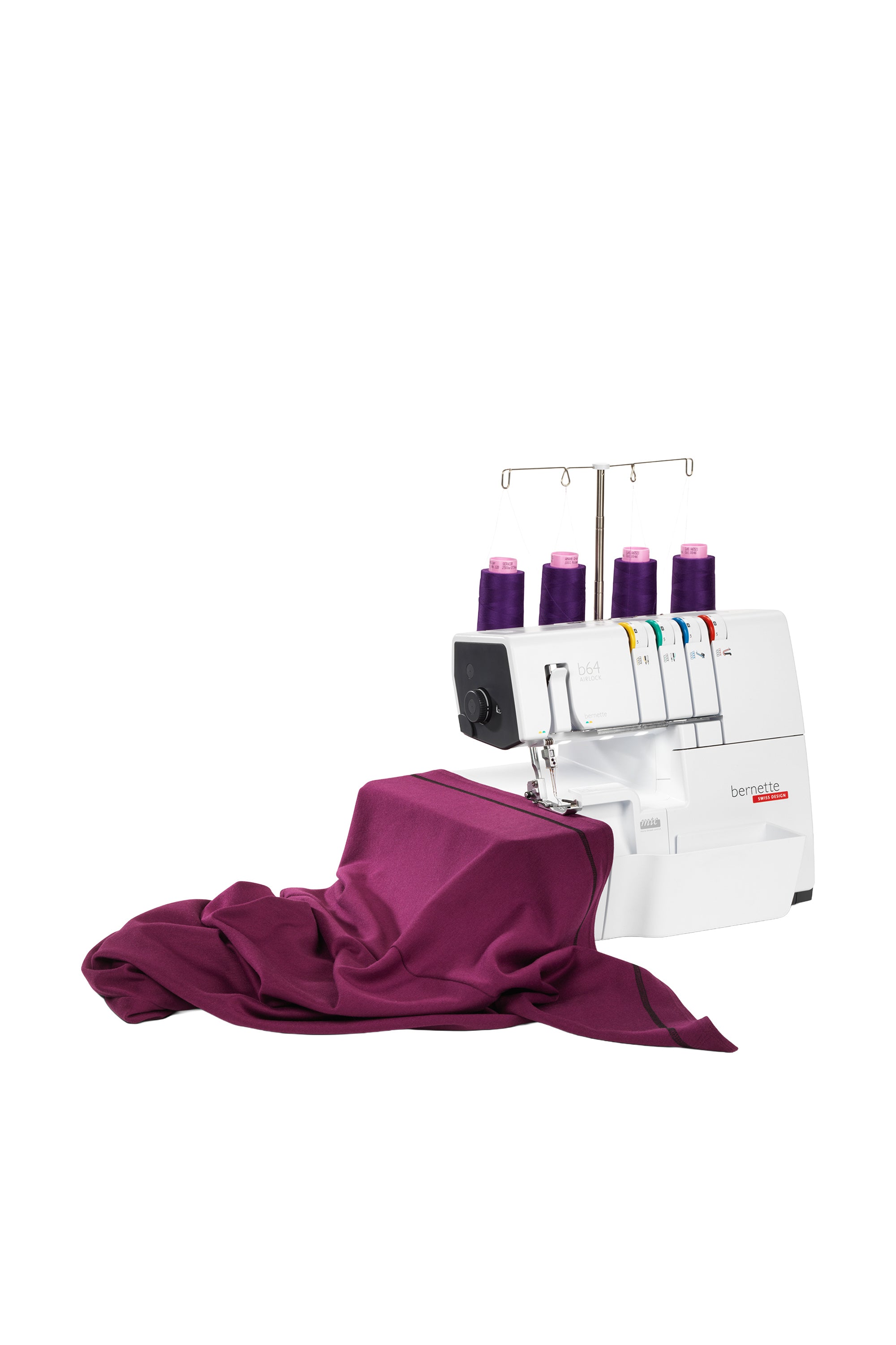 bernette b64 AIRLOCK lors d’un projet de couture
