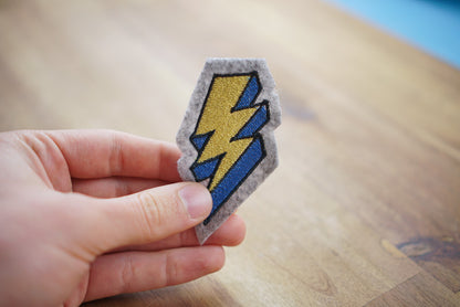 Embroidery file lightning