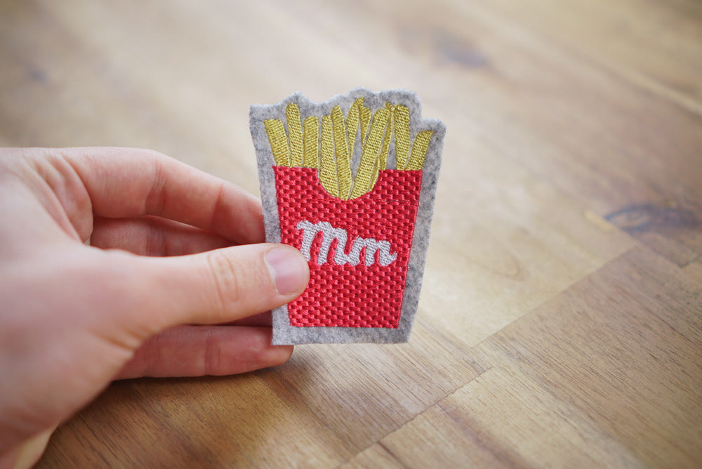 Stickdatei Pommes