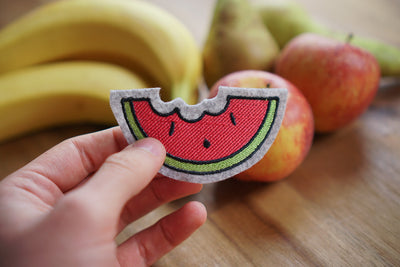 Melone als Stickdatei