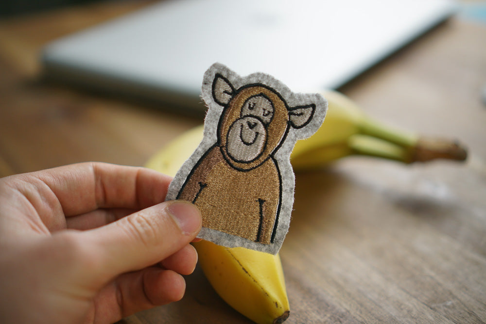 Stickdatei Affe