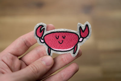 Crab embroidery file