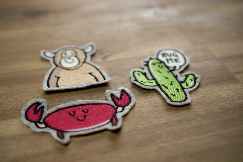 3x Stickdateien Tiere "Make new Friends" (Set)