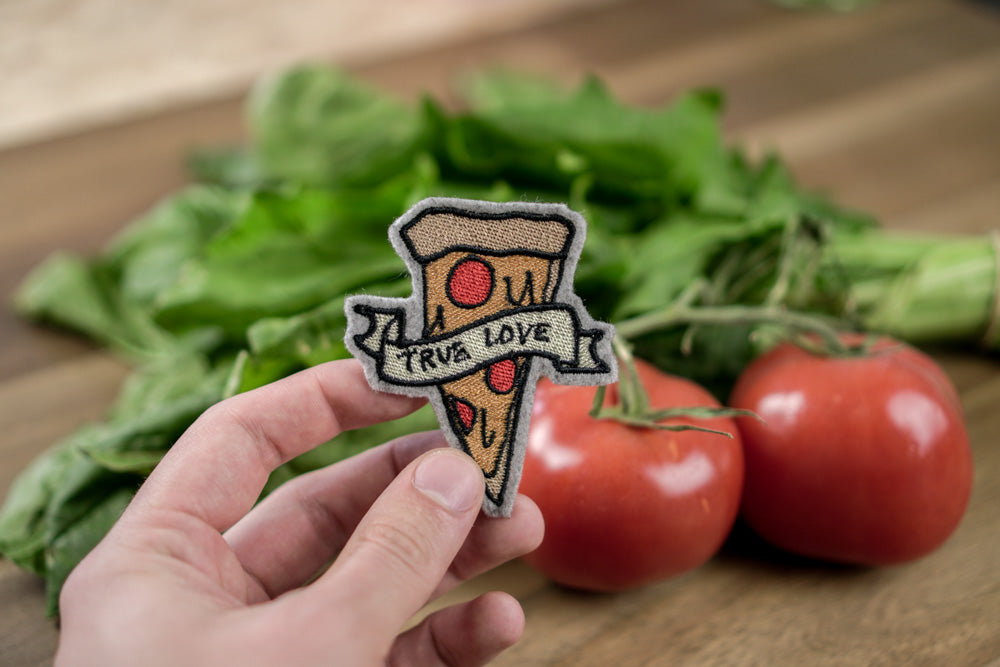 Stickdatei Pizza "True Love"