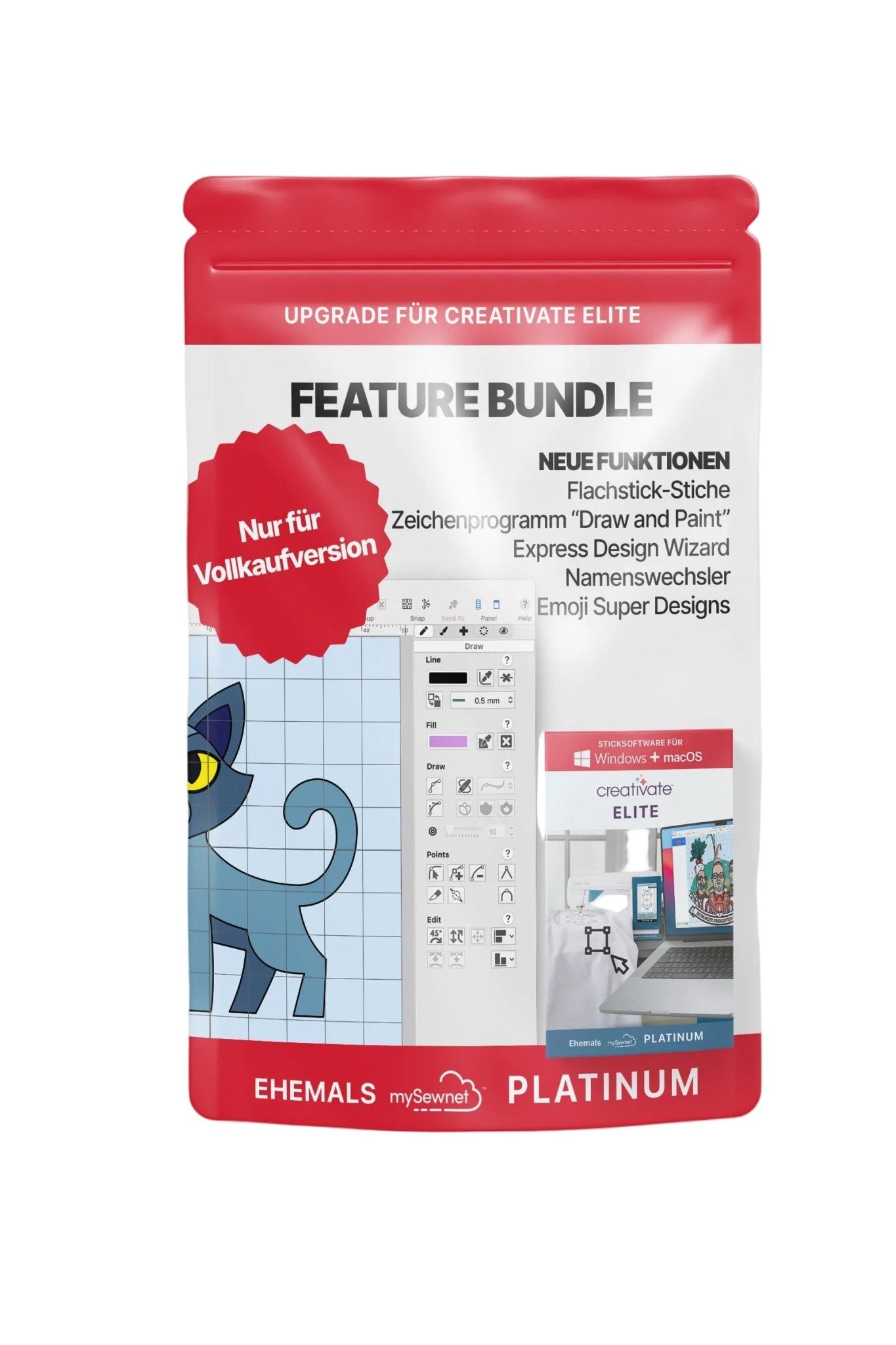 creativate™ Feature Bundle (Erweiterung) für  Mac & Windows - Make ma!