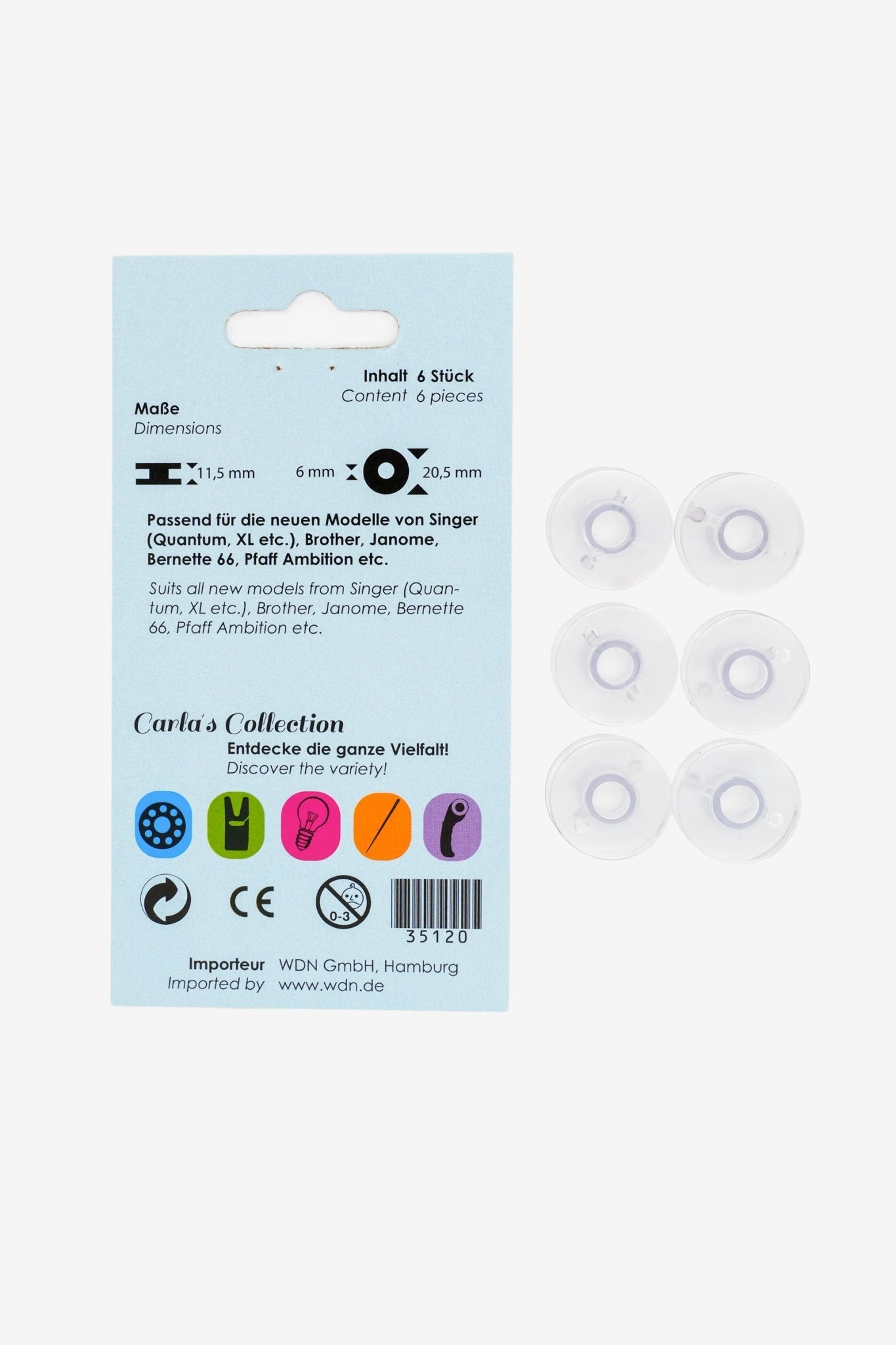 Carlas Collection Spulen für CB-Greifer - Make ma!