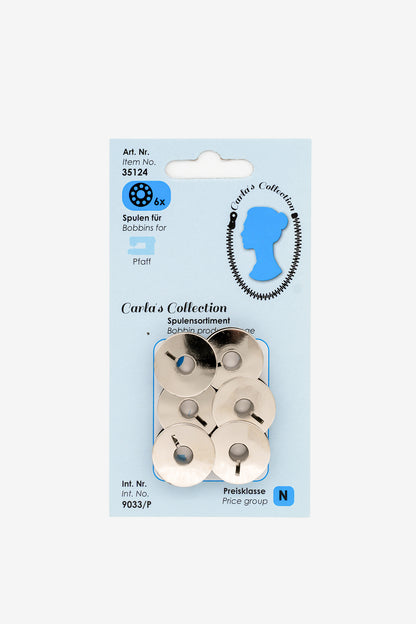 Carlas Collection Spulen für Pfaff aus Metall