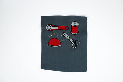 Stickdatei Nähen (Anwendungsbeispiel)