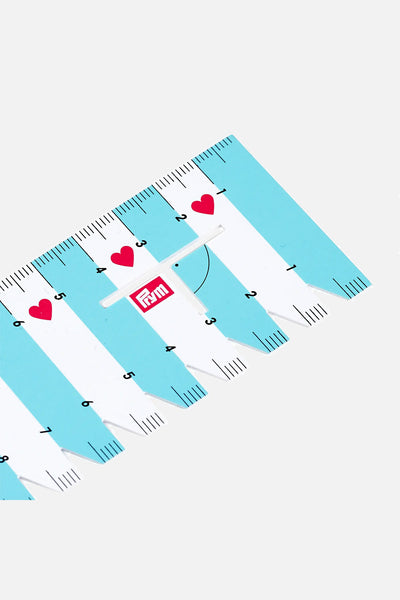 Nahaufnahme des Handmaßes