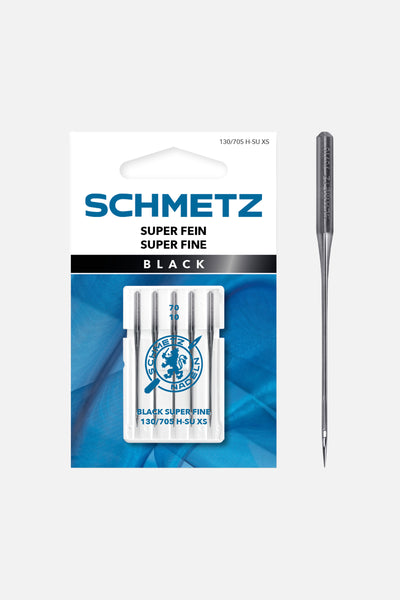 Schmetz Black Super Fein-Nadel 130 / 705 H-SU XS - Stärke 70