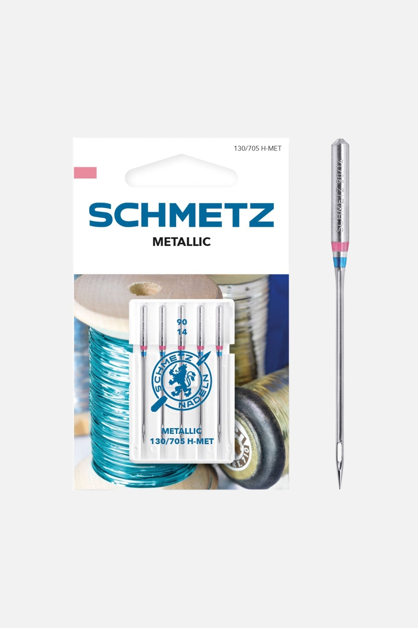 Schmetz Metallic-Nadel Stärke 90 / System 130 / 705 H-MET - Make ma!