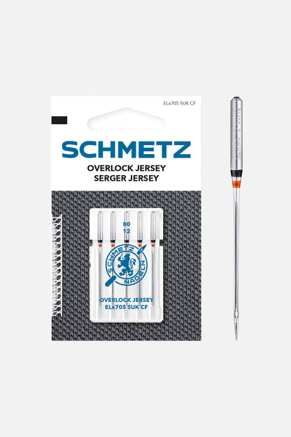 Schmetz Overlock Jersey-Nadel ELx705 SUK CF - Stärke 80