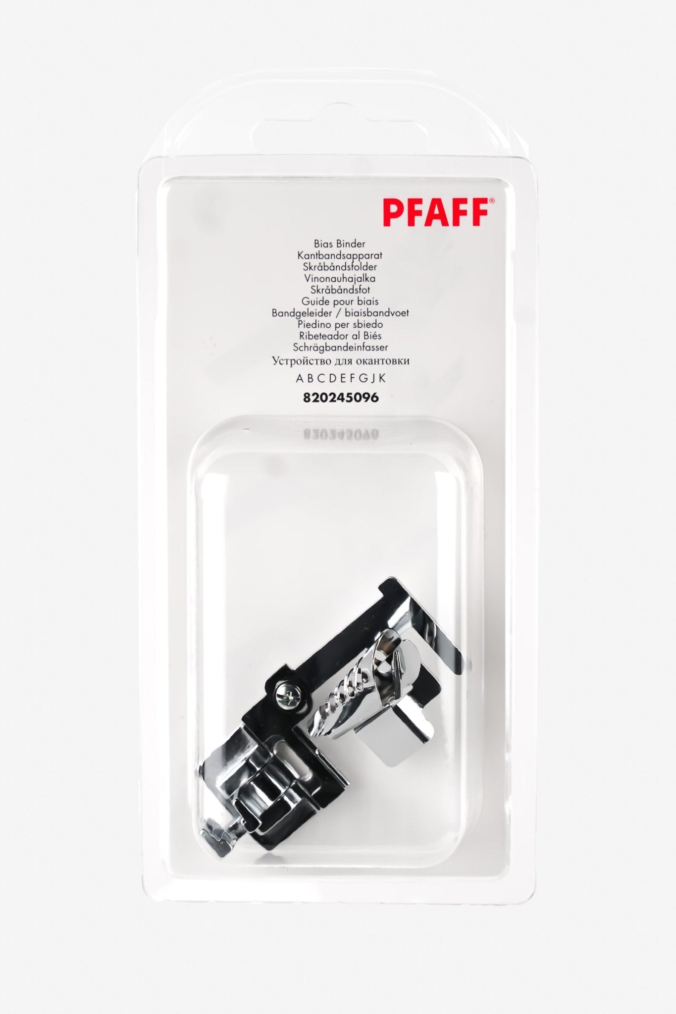 PFAFF Schrägbandeinfasser J K L - Make ma!