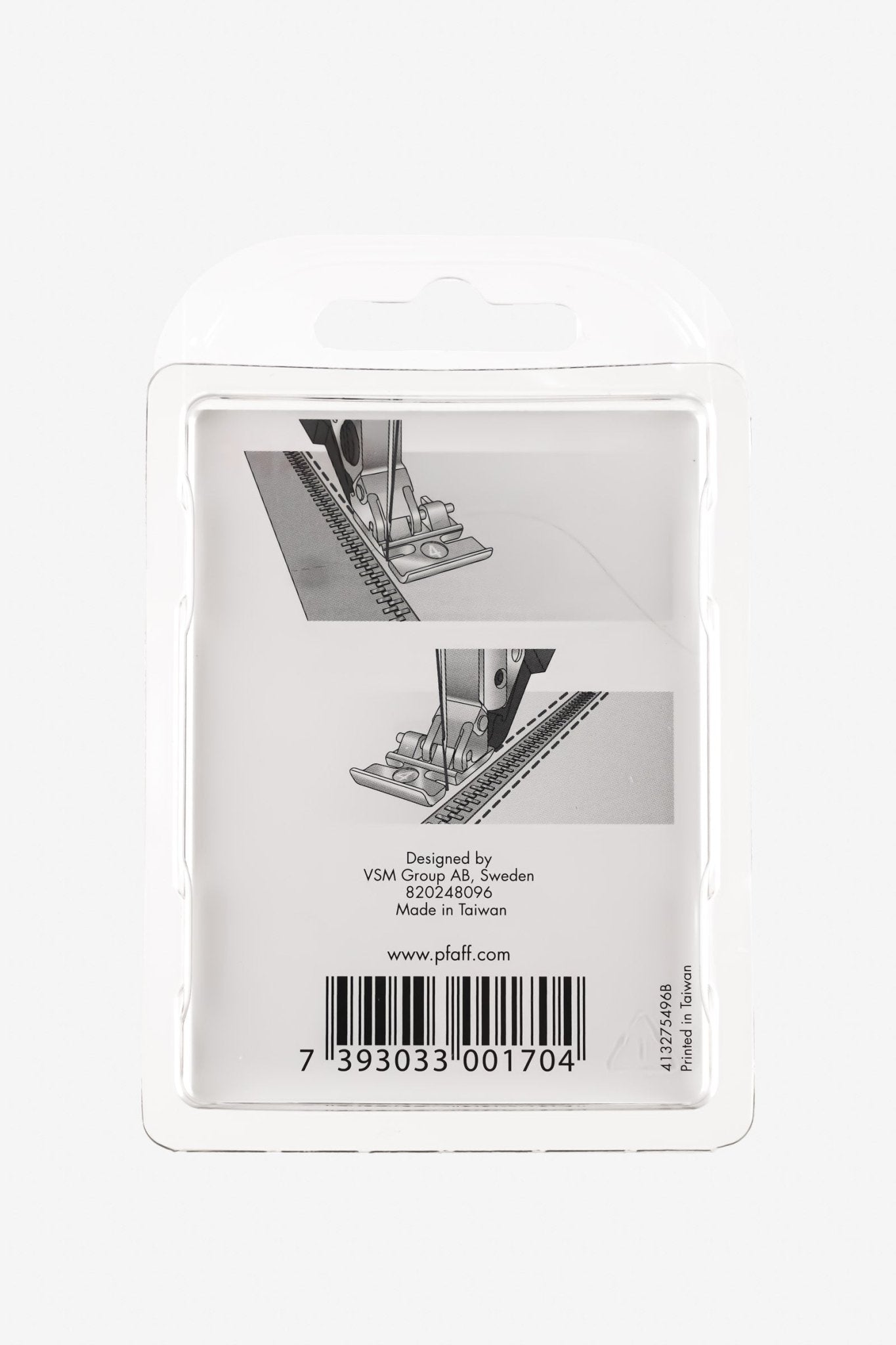 PFAFF Reißverschlussfuß für IDT-System J K L - Make ma!
