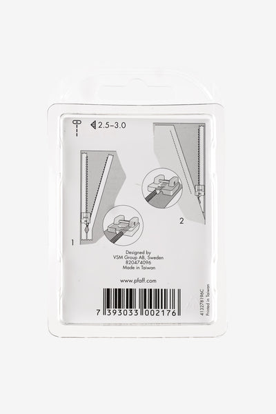 PFAFF Nahtverdeckter Reißverschlussfuß (JKL)